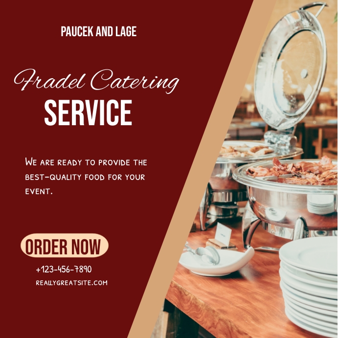 catering service ad,catering ad for event Template | PosterMyWall