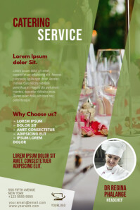 Catering Service Flyer Template | PosterMyWall