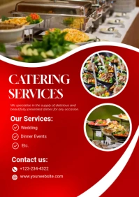 Catering Services A4 template