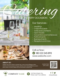 catering services flyer advertising template | PosterMyWall