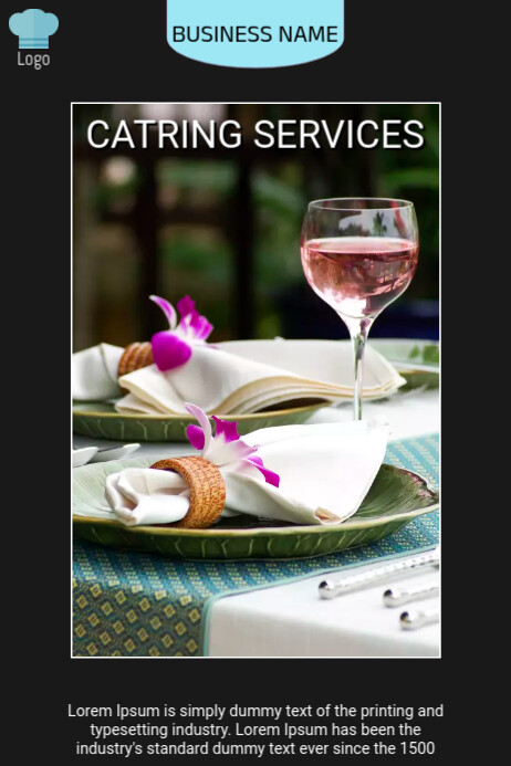 Catering Services flyer Template | PosterMyWall