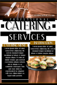 90 Catering Customizable Design Templates Postermywall