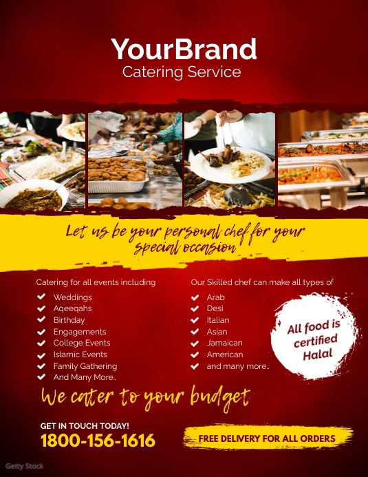 Catering Services Flyer Template PosterMyWall Catering Services Flyer Template PosterMyWall