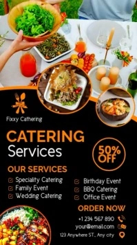 Catering Services Instagram Story template