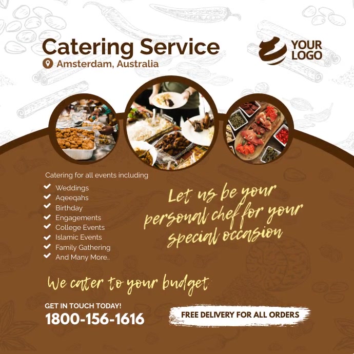 Copy of Catering Services Instagram Template | PosterMyWall