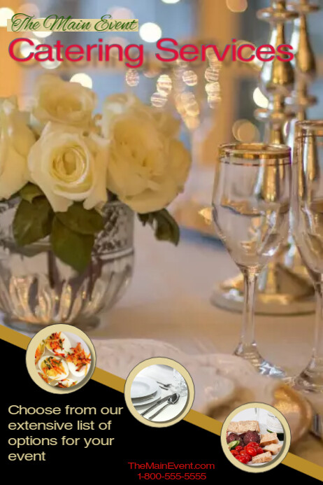 Copy of Catering services/parties/menus/feast/food | PosterMyWall