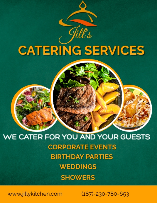Catering services poster Template | PosterMyWall