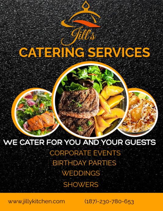 Catering services poster Template | PosterMyWall