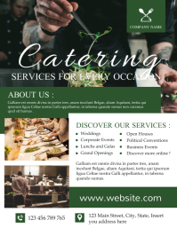 Catering Services Flyer Template | PosterMyWall