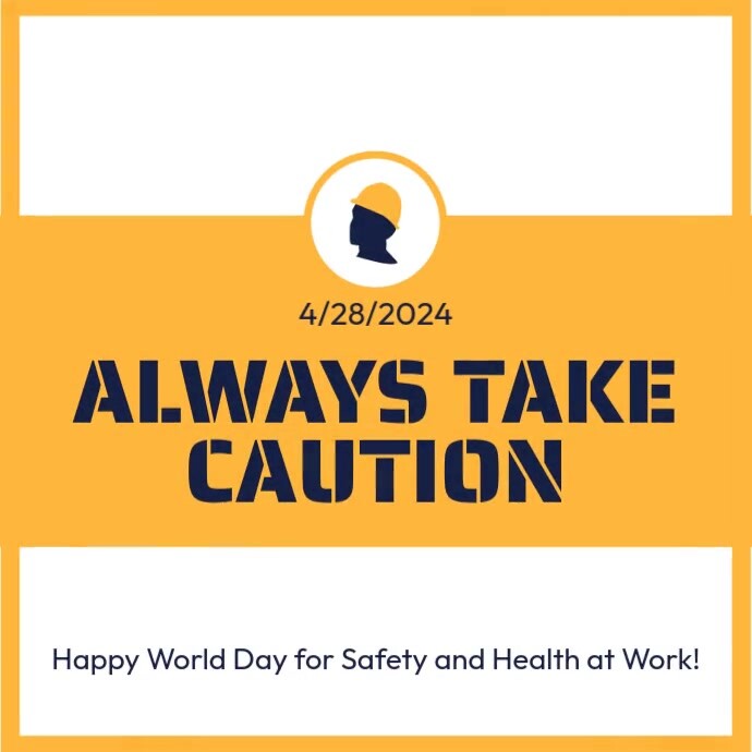 Caution Template | PosterMyWall