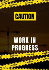 Caution Step Rtemplate caution Template | PosterMyWall