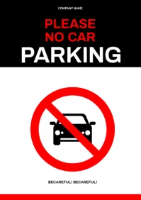 Caution Safety Sign A1 template