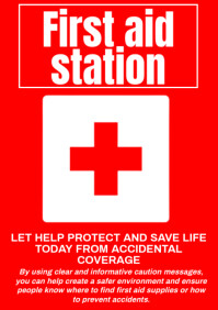 Caution Safety Sign Template PosterMyWall