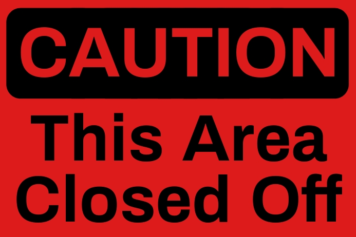 Caution Sign Board Template | PosterMyWall caution-sign-board-template-postermywall