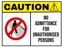 Caution Sign Template PosterMyWall
