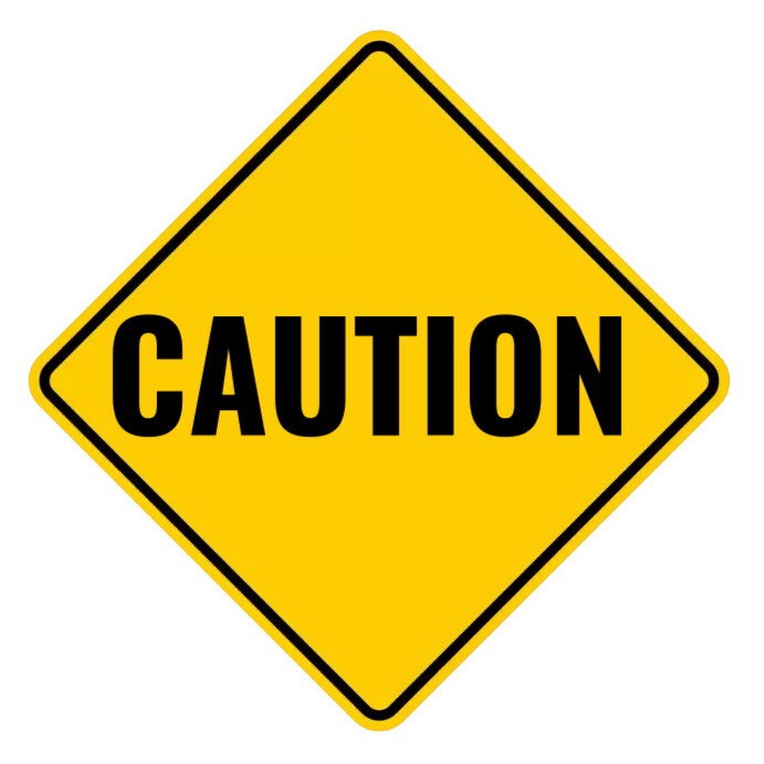 caution sign Template | PosterMyWall