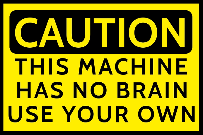 Copy of Caution Sign Template | PosterMyWall