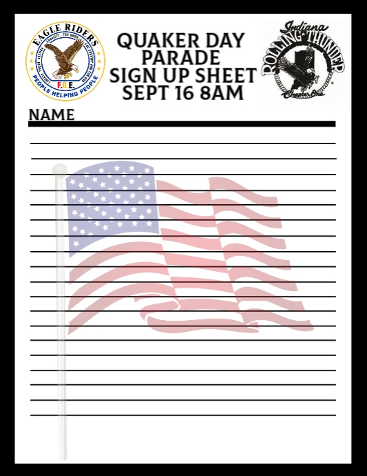 Copy of Sign Up Sheet Template | PosterMyWall