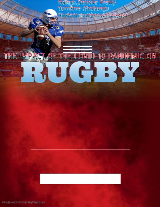 Copy of Live Rugby Screening Poster Template | PosterMyWall