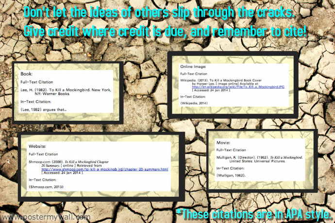 Citation Examples | PosterMyWall