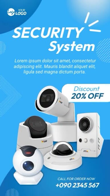 CC camera service banner ad Template | PosterMyWall