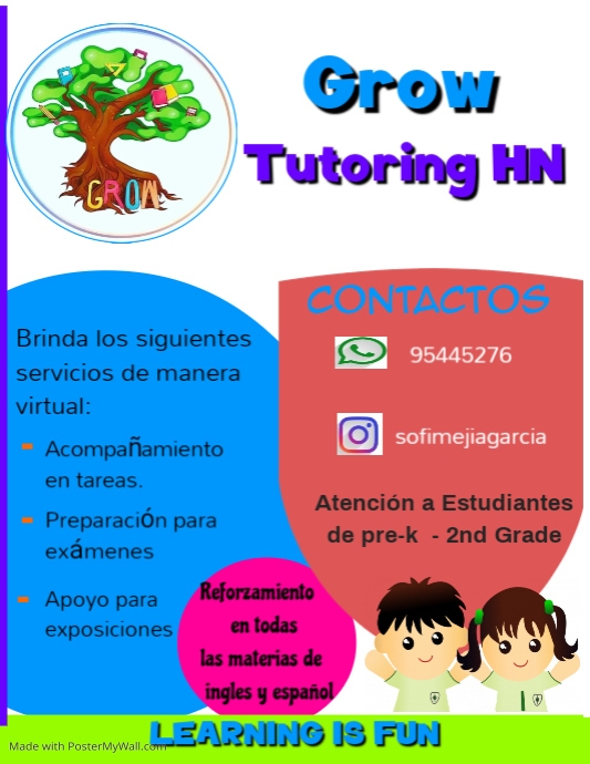 Tutorial Center Flyer (US Letter) template