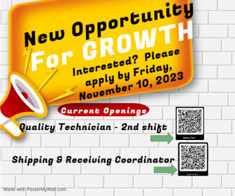 Job opportunity, online ad, announcement | PosterMyWall
