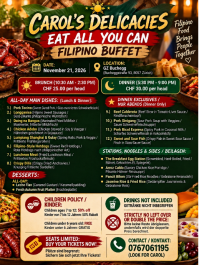 Eat All You Can Filipino Buffet