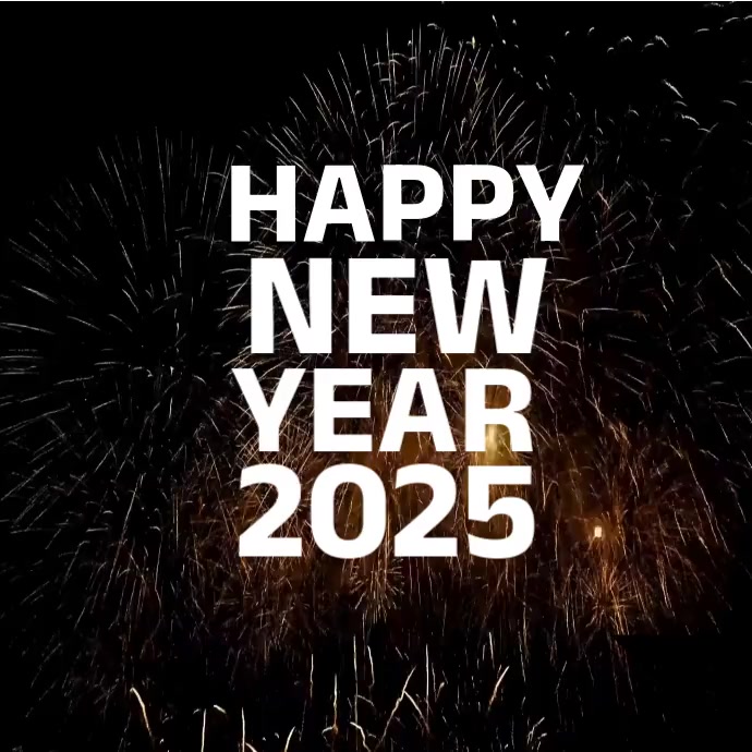 HAPPY NEW YEAR Logo template