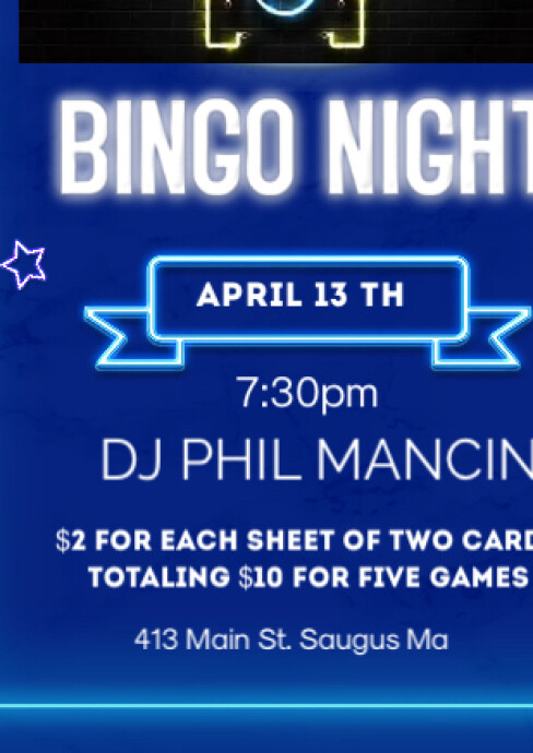 Bingo Night Event Poster | PosterMyWall