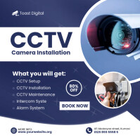 CCTV Camera Sale Flyer Template | PosterMyWall