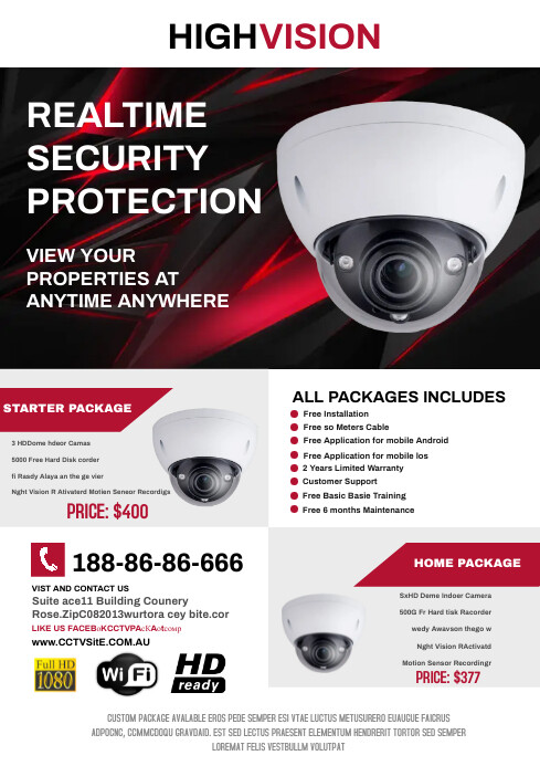 cctv Template | PosterMyWall