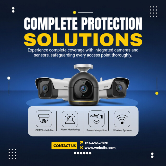 CCTV Installation Template | PosterMyWall