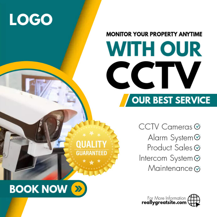 CCTV INSTALLATION SERVICES FLYERS Template | PosterMyWall
