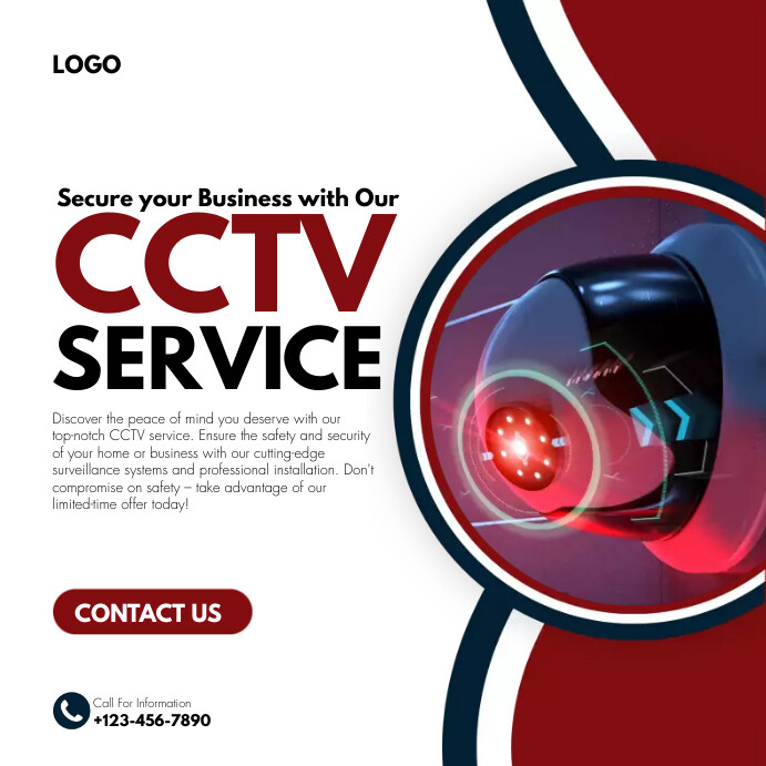 CCTV INSTALLATION SERVICES FLYERS Template | PosterMyWall