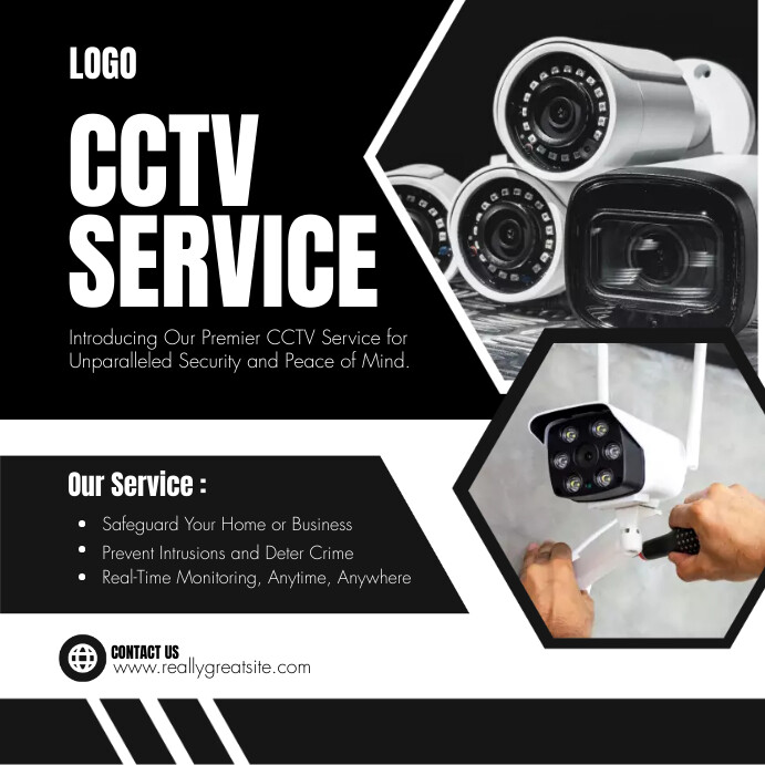 CCTV INSTALLATION SERVICES FLYERS Template | PosterMyWall