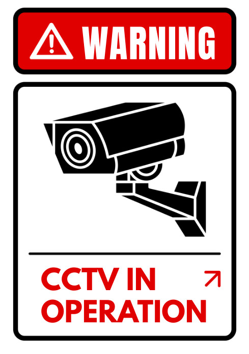 CCTV notice Template | PosterMyWall