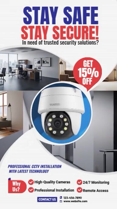 Copy of CCTV Service | PosterMyWall