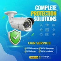 Cctv Solutions Square (1:1) template