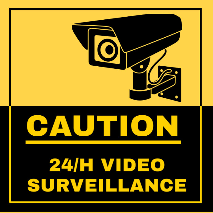 Cctv Warning Template PosterMyWall cctv-warning-template-postermywall