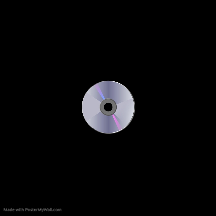 Cd Disc Mixtape Album Cover Art Template Postermywall
