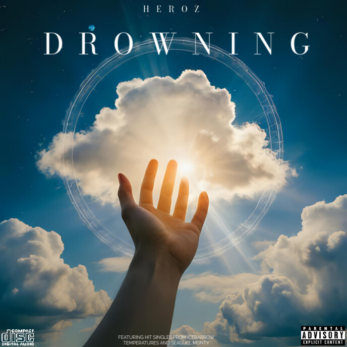 CD Mixtape/Album Cover Artwork Template PosterMyWall