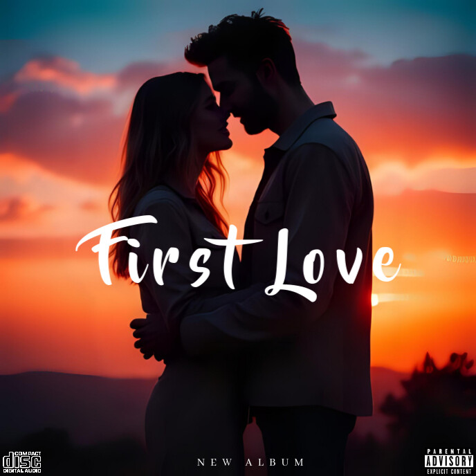 CD Mixtape/Album Cover Artwork Template