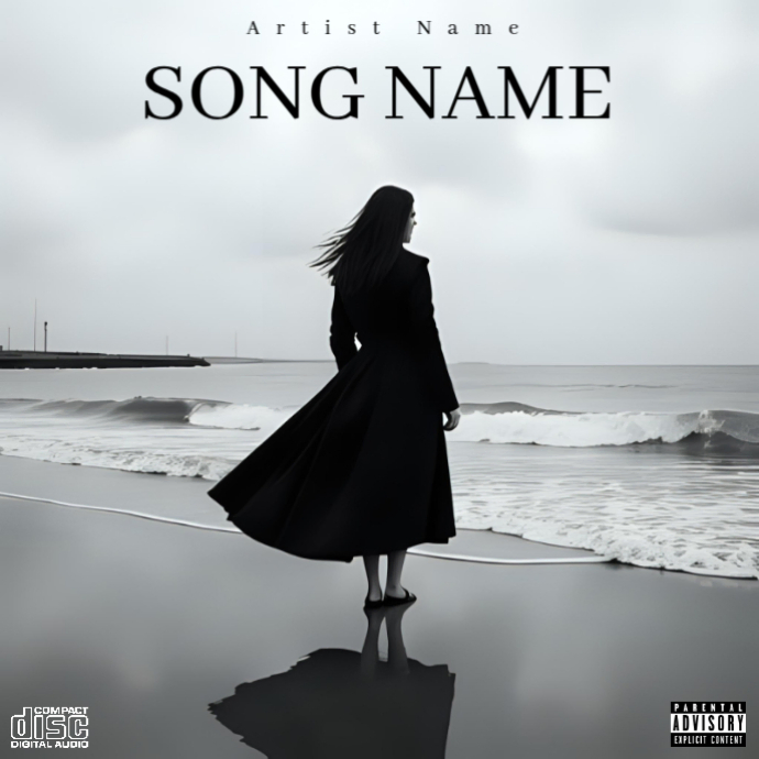 Modèle CD Mixtape/Album Cover Artwork Template | PosterMyWall