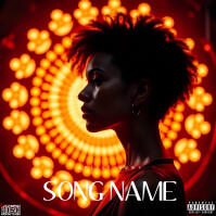 CD Mixtape/Album Cover Artwork Template