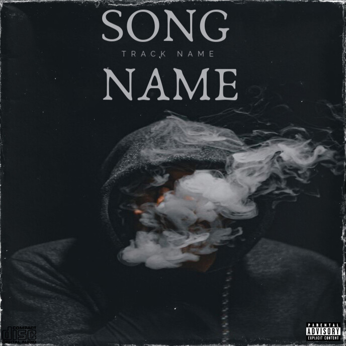 CD Mixtape/Album Cover Artwork Template PosterMyWall