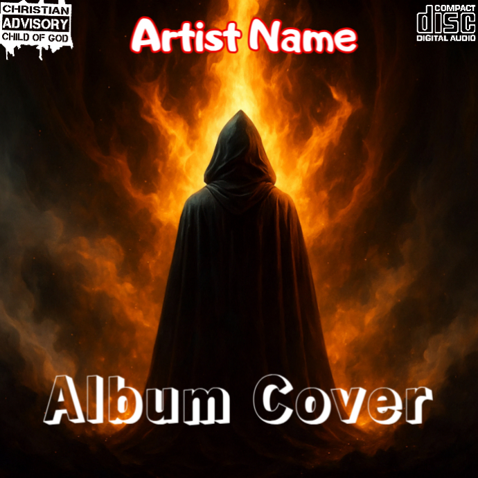 CD Mixtape/ Album Cover Artwork Template | PosterMyWall