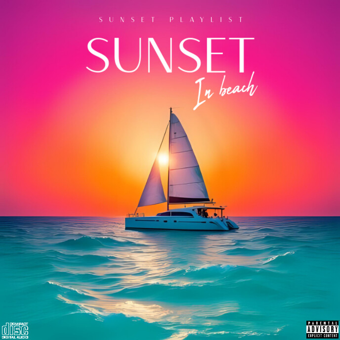 CD Mixtape/Album Cover Artwork Template