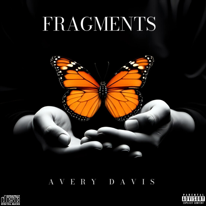 CD Mixtape/Album Cover Artwork Template Capa de álbum