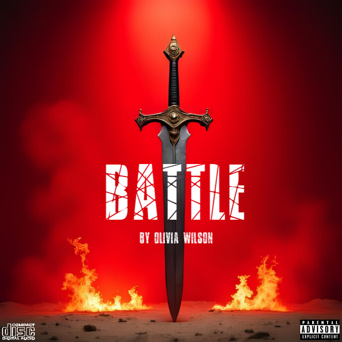 CD Mixtape/Album Cover Artwork Template